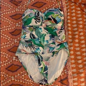 LaBlanca Floral Tropical One Piece Swim